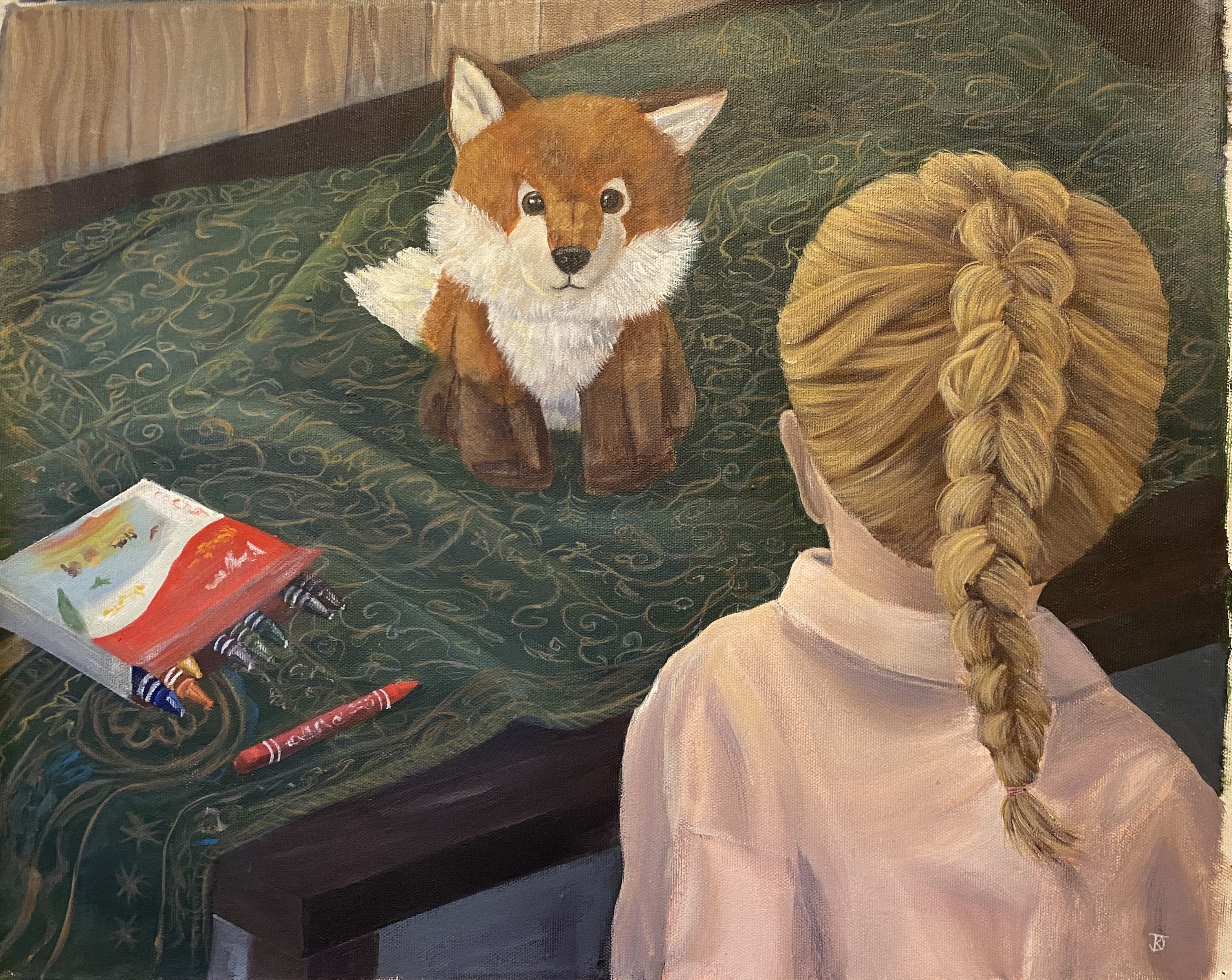 The Inspiration to Each Little Detail.
Acrylic, 2019